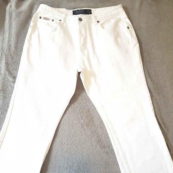 Vintage LIKE NEW! BLNTS White Denim Low rise boot cut Jeans - Picture 2 of 5